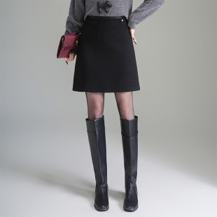 ��ë�ذ��ζ�ȹ2025���������ٴ�A�ֱ�ů��ɫ����ȹŮ