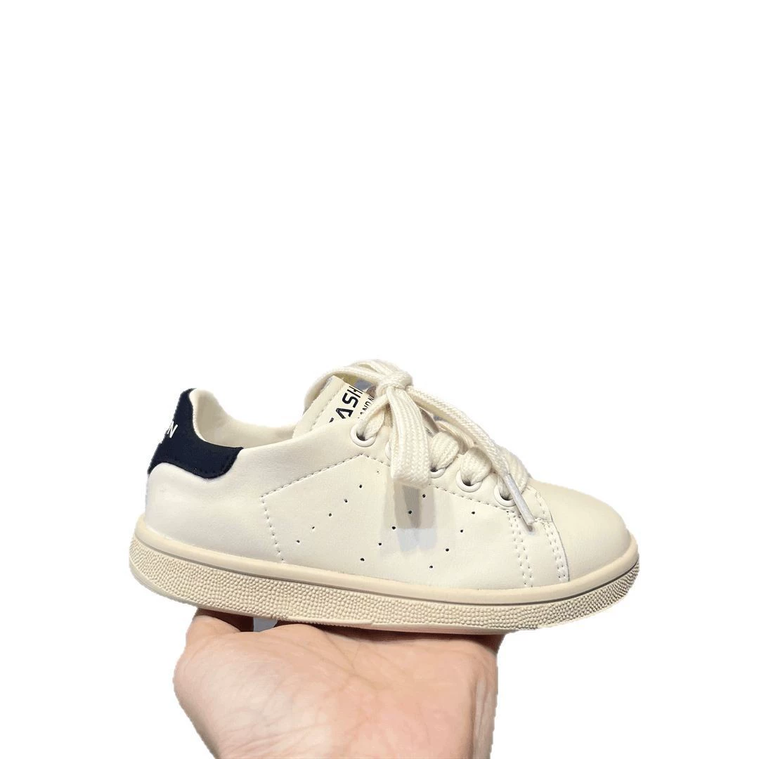 Детские белые кроссовки, sneakers, спортивная обувь для мальчиков, натуральная кожа, мягкая подошва