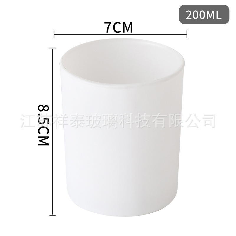 Botella de fragancia simple, taza de vela de moda, atmósfera romántica en el hogar, combinación de bambú y madera, cubierta de metal, tablero de vela de fragancia de vidrio