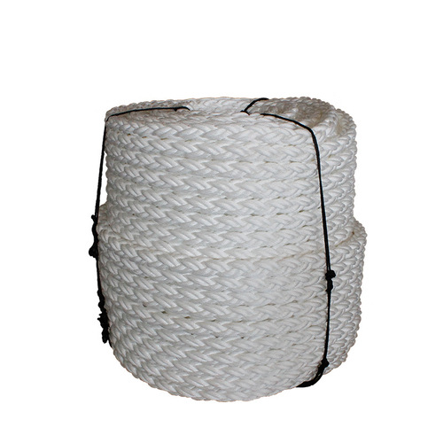 Eight-strand marine cable wear-resistant nylon rope anchor rope high-strength polypropylene pp polyester polymer braided traction rope