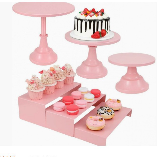 Transfronterizos dorados rosa decoración de la mesa de postres accesorios de boda estante de pastel estante de té de la tarde estante de té descanso mesa