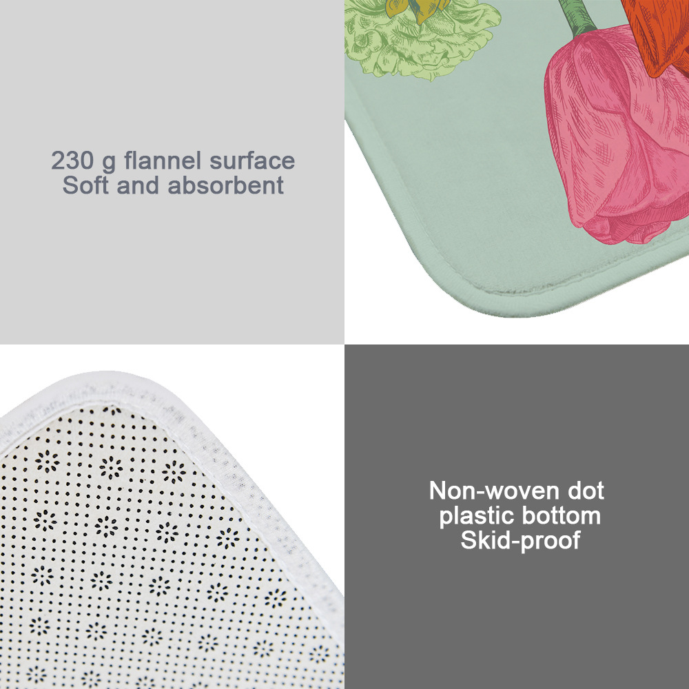 LC-DP-4951-SCBMS-4 红粉黄花卉