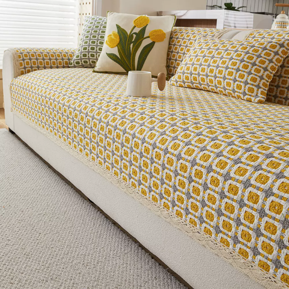 氛围感沙发垫高质量沙发套罩巾防滑坐垫子四季通用沙发盖巾