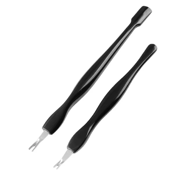 Dead Skin Fork to remove dead skin shovel callus nail tools sharp V-shaped manicure dead skin knife nail edge Barb dead skin push