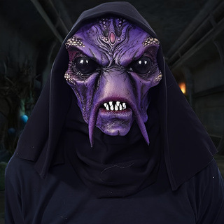 2025 nueva máscara de bruja fiesta de Halloween casa encantada cara púrpura cara de bruja látex cara fantasma miedo parodia casco