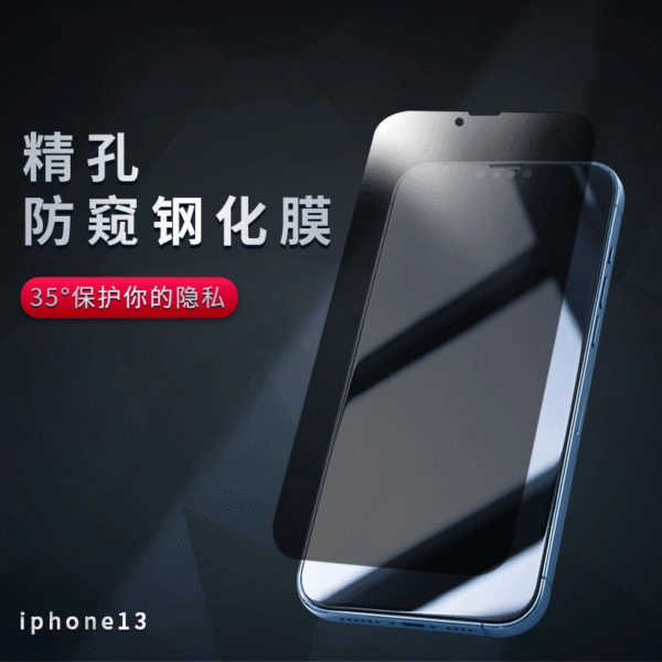 Upgrade hard edge anti -spy film
