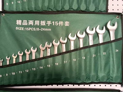 Wholesale – Mühərrik tənzimləmə alətləri - matte-15-piece-set-green