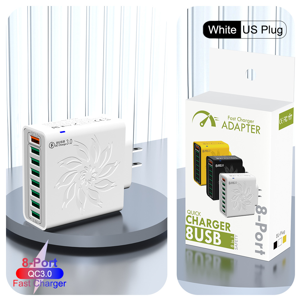 QC3.0 미국 표준 흰색 [소형 포장]