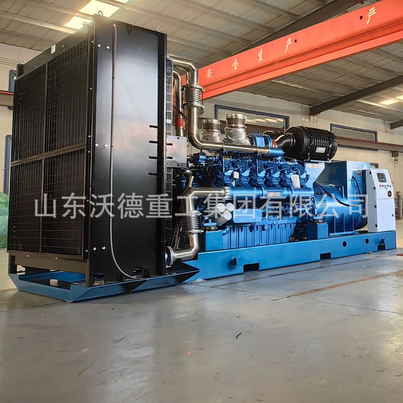 潍柴100kW 200/300/500/800/1000kWディーゼル発電機セット 病院、住宅街、養殖用|undefined