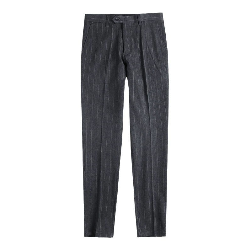 Тонкие модные комфортные брюки, slim fit, корейский стиль