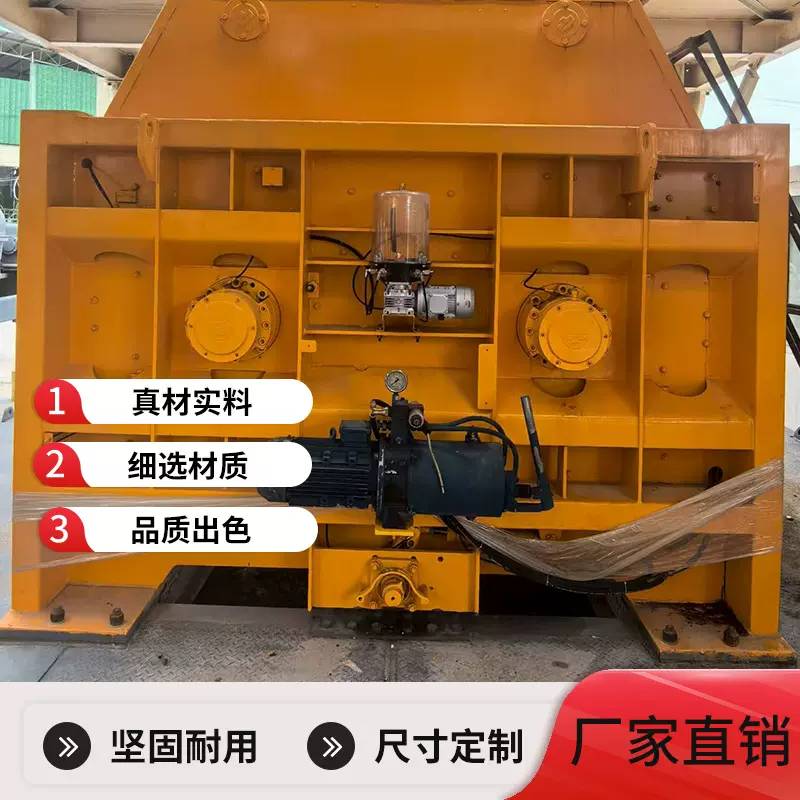 工地施工全自动大型混凝土搅拌机强制式水泥搅拌站HZS180厂家直销