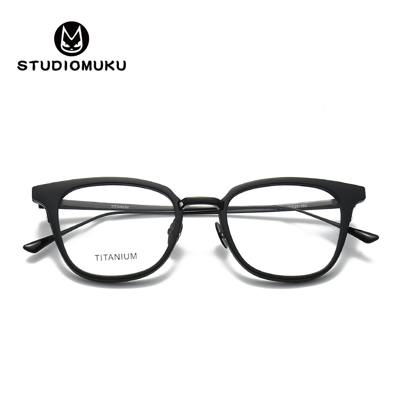 Gafas frescas de madera STUDIOMUKU Sven escoria conserva el marco de gafas retro nicho exquisito marco de gafas de moda