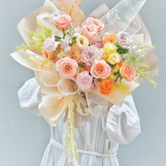 情人節格子甜美泡泡絲帶2.5cm鮮花包裝花束材料泡芙褶皺絲帶批發