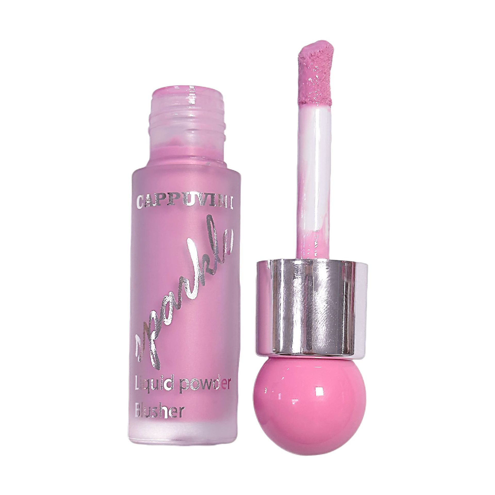 Capovini Clear Water-Glow Blush, un blush coreano que es transparente y humectante.