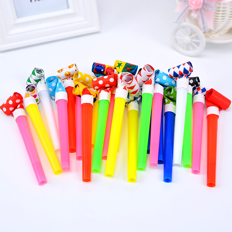 Wholesale cross-border children's dragon blowing whistle Funny Creative blowing roll birthday party party party fun cheer props
