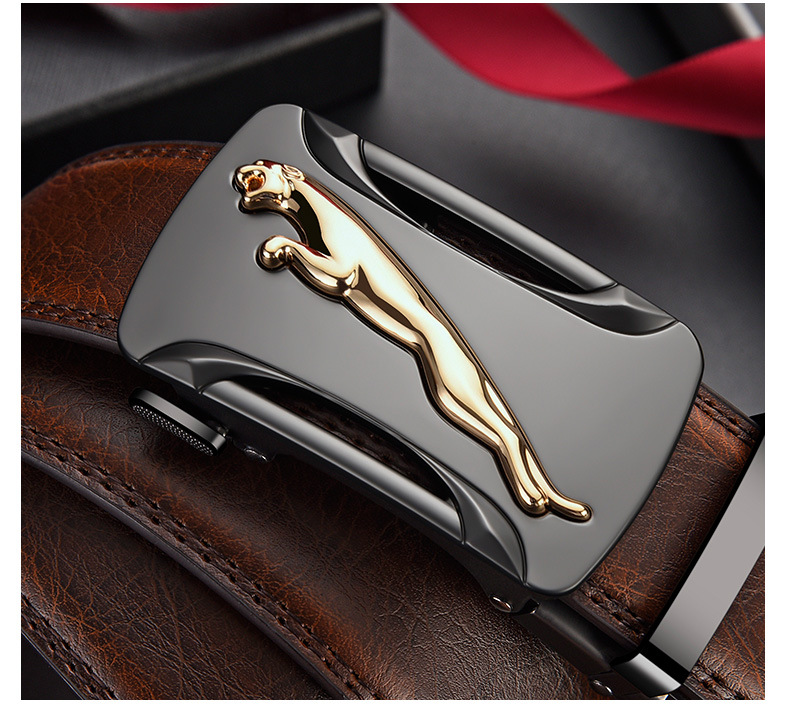 Paul allungato fat man large 170 extra lungo da uomo in vera pelle con fibbia automatica pantaloni da lavoro alla moda di alta qualità_voghion.com