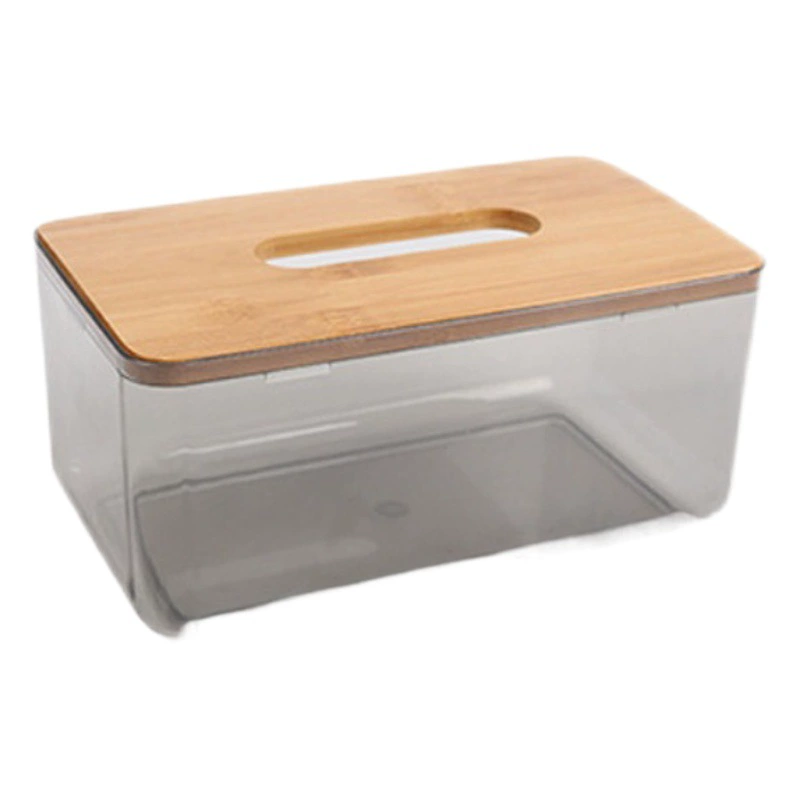 Скандинавская простая креативная коробка для салфеток для дома, гостиной, журнальный столик, бумажная коробка, прозрачная коробка для хранения композитной доски для ресторана, отеля