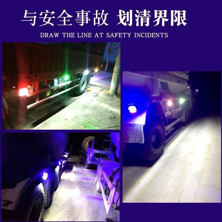 24V Waterproof Side Lights Tire Lights Width Indicator Lights Warning Lights Led Truck Guide Lights Sequential Turn Signal Side Lights 1