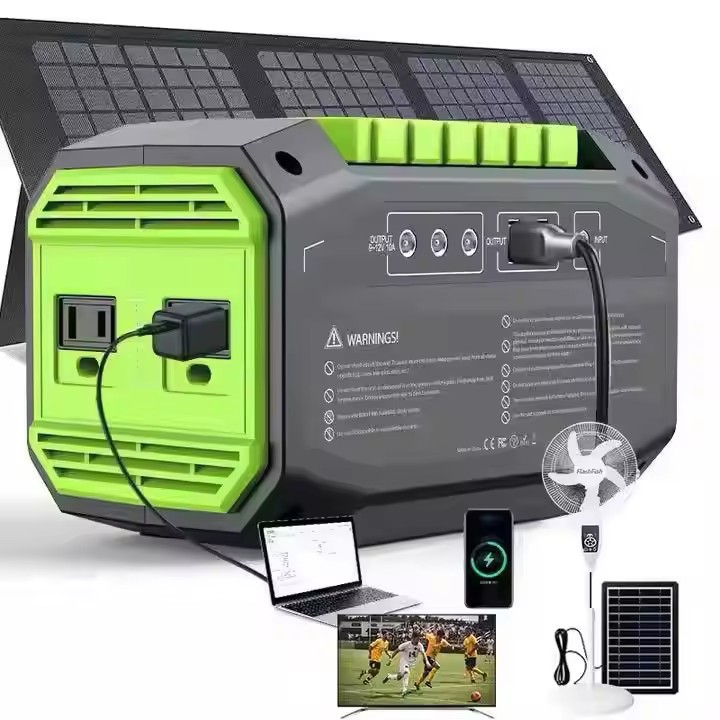 iSolfan Portable power station 太阳能电板200W家用应急电源
