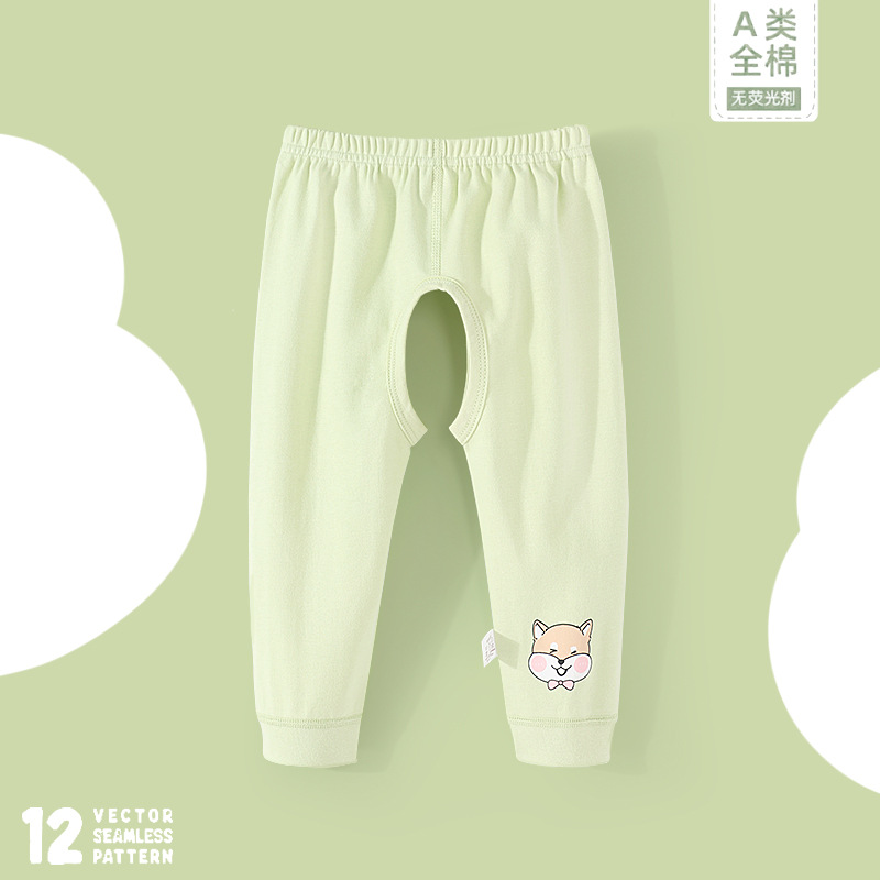 XH-9115 가랑이 없는 팬츠-그린