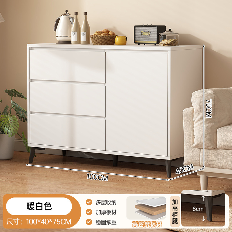 Gabinete de comidas de madera integrado contra la pared armario pequeño armario armario de almacenamiento armario doméstico sala de estar armario de almacenamiento armario de té