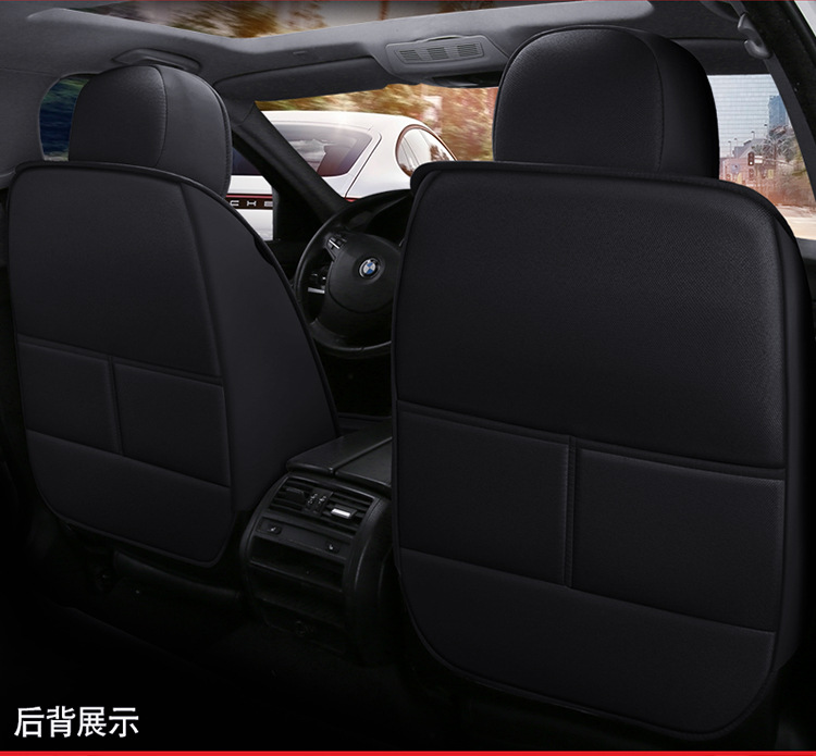Factory Direct Sales Breathable Linen All-Season Wear-Resistant and Dirt-Resistant Fully Enclosed Car Seat Cushion Car Seat Cover