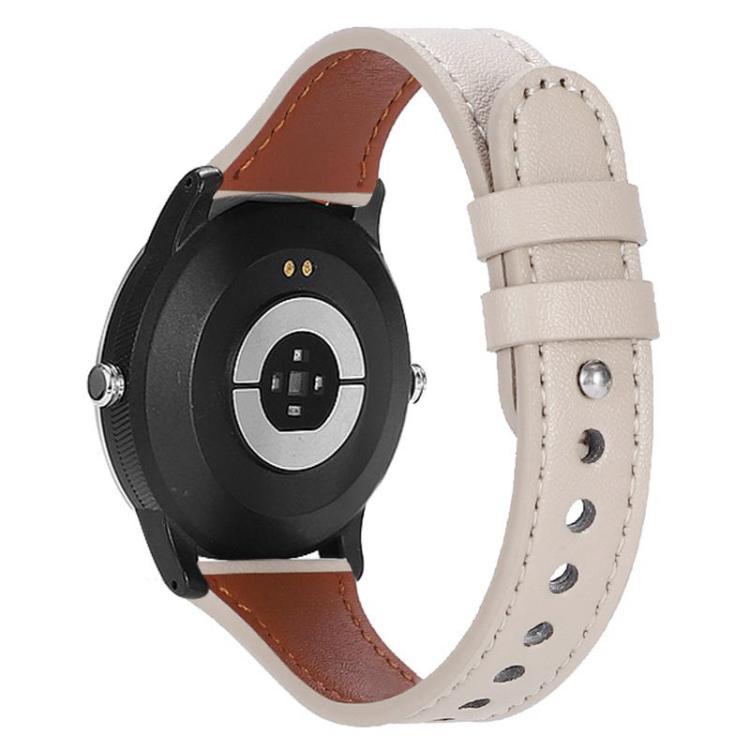 xDfind general doble anillo simple clavo cintura correa de cuero 22mm / 20mm multicolor