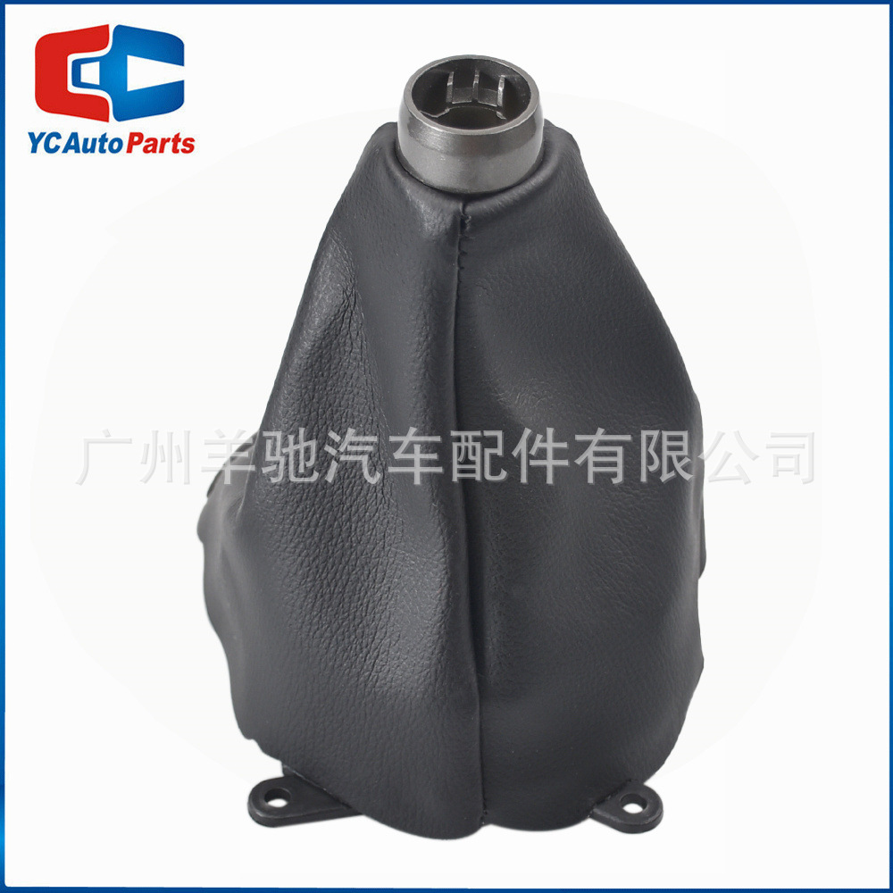 Aplicable para 06 - 11 Honda Civic 6 velocidades cambio de marchas bola de mano polvo conjunto de mango varilla de cambio de velocidad cubierta de polvo