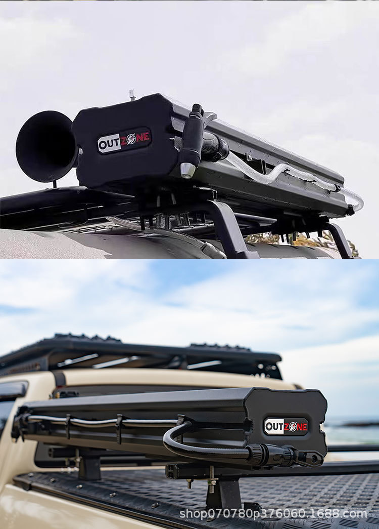 Outzone Roof-Mounted Pressurized Water Tank Outdoor Shower Bathing Car-Mounted Water Tank Self-Driving Travel Camping Water Storage Tank