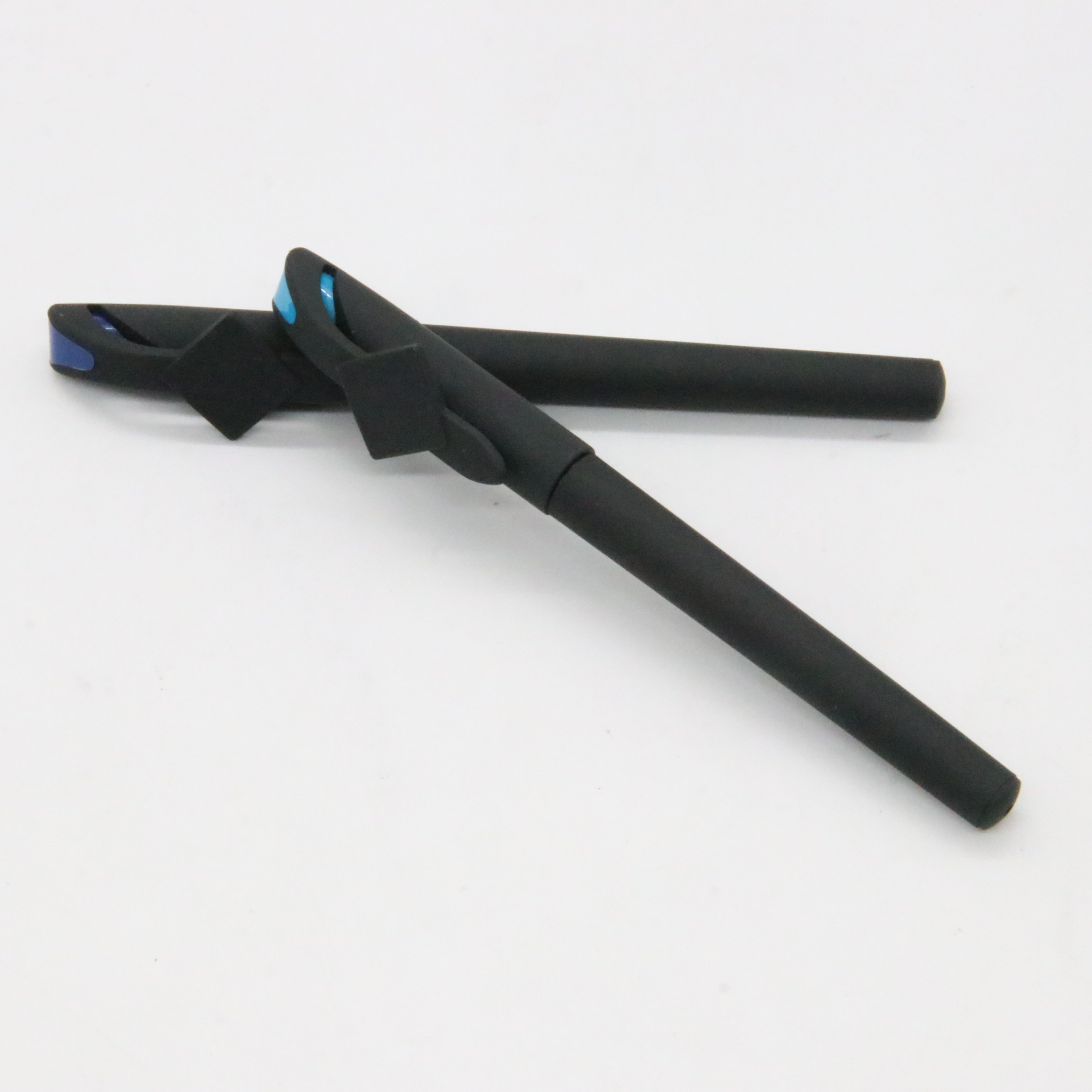 Negro Shell bolígrafo láser logo fábrica al por mayor de alta apariencia de la Escuela de oficina suministros de plástico Shell