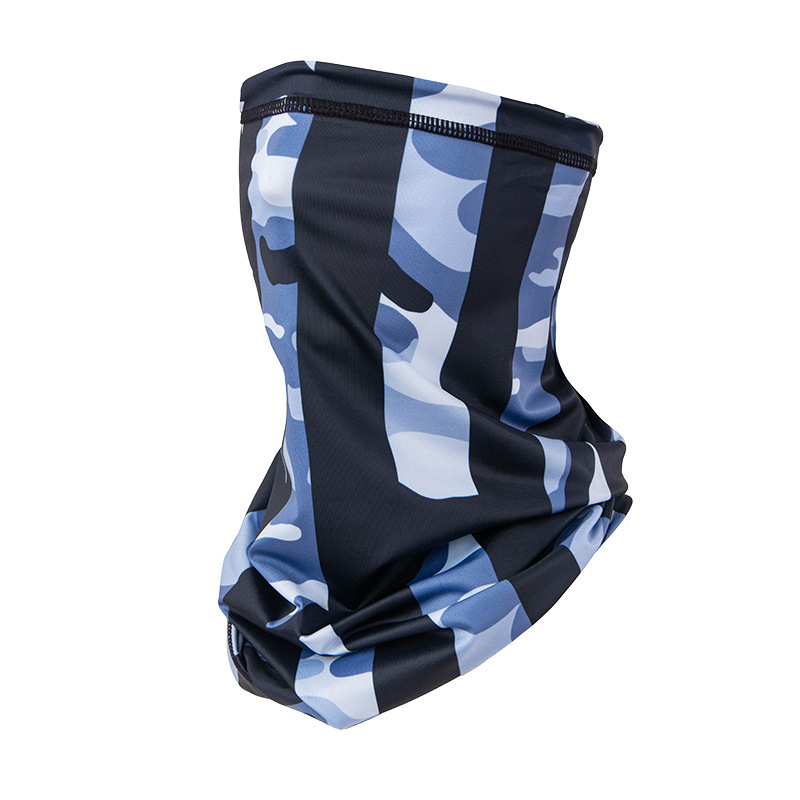 Summer ice silk scarf, sunshade towel, neck cover, full protection, men's mask, cycling breathable sunscreen face mask_voghion.com