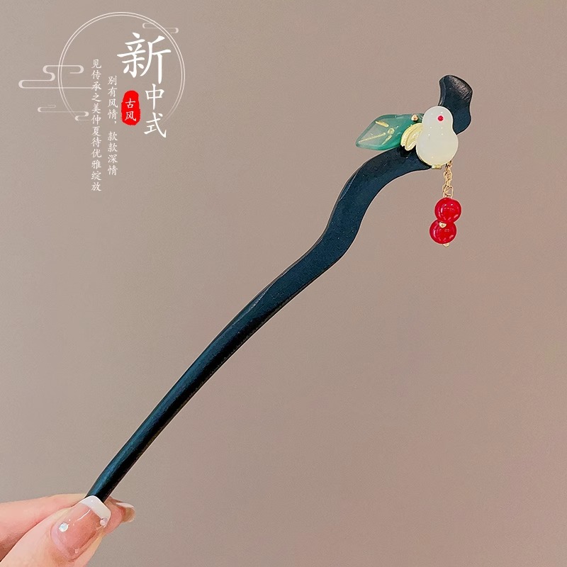 Estilo antiguo borla Flor horquilla de las mujeres nuevo estilo chino de alta calidad accesorios para el cabello Hanfu tocado horquilla paso sacudida updo horquilla para el cabello