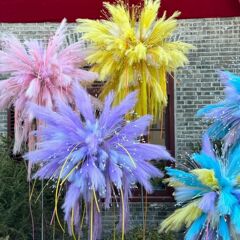 サツマイモ1m長花火シミュレーション葦シミュレーション花結婚祝いシミュレーション葦花火ピーコック装飾花芸
