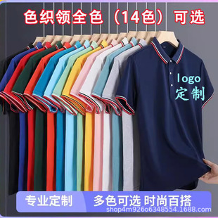 Short-Sleeved Lapel Work Clothes, Custom-Made Polo Corporate Culture Shirt, T-Shirt, Custom-Printed Logo Embroider, Classy Quality