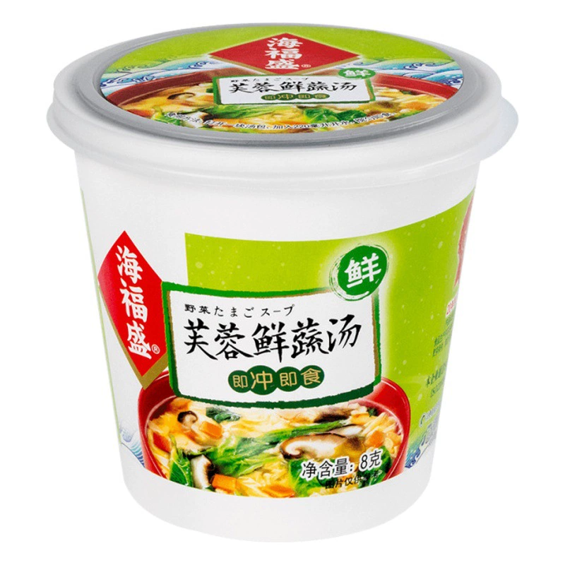 Мешок для супа быстрого приготовления Haifusheng Чашка для всего футляра Пивоварение в кипящей воде Некипящая сублимационная сушка Удобная лавка для свежих овощей Морепродукты Яичный цветок