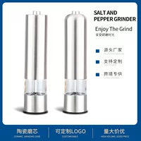 Соль и перец grinder (Xiangzhu Shangbo) нержавеющая сталь, керамическое ядро для перемалывания, варианты с круглой/короткой головкой