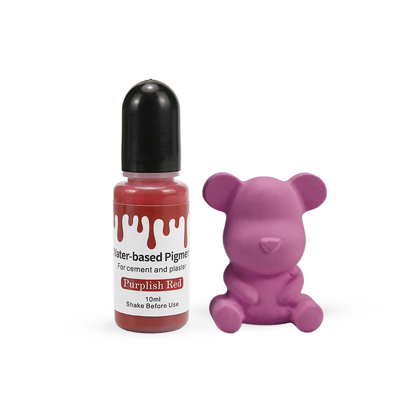 Cross border exclusive 24 color water-based pigment gypsum cement model dyeing agent water-based pig