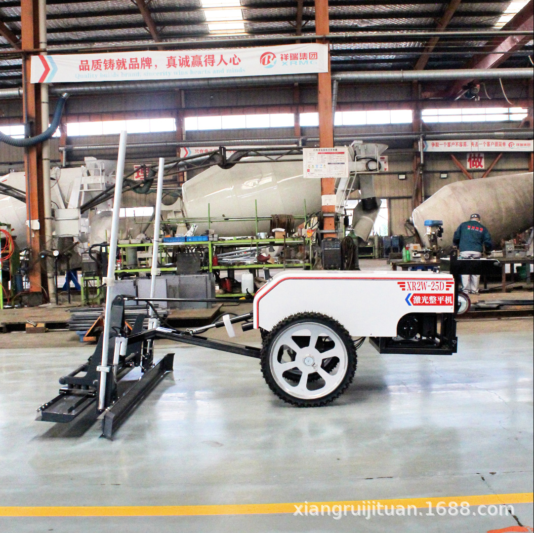混凝土激光扒灰机四轮路面机械整平机座驾式地面高精度 摊铺找平