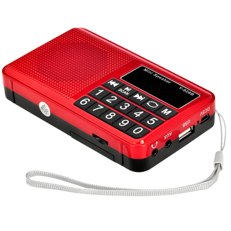 Manufacturer Wholesale Y-928 Music Player for the Elderly, Song and Opera Player, USB Card Radio, Mp3 Portable Player