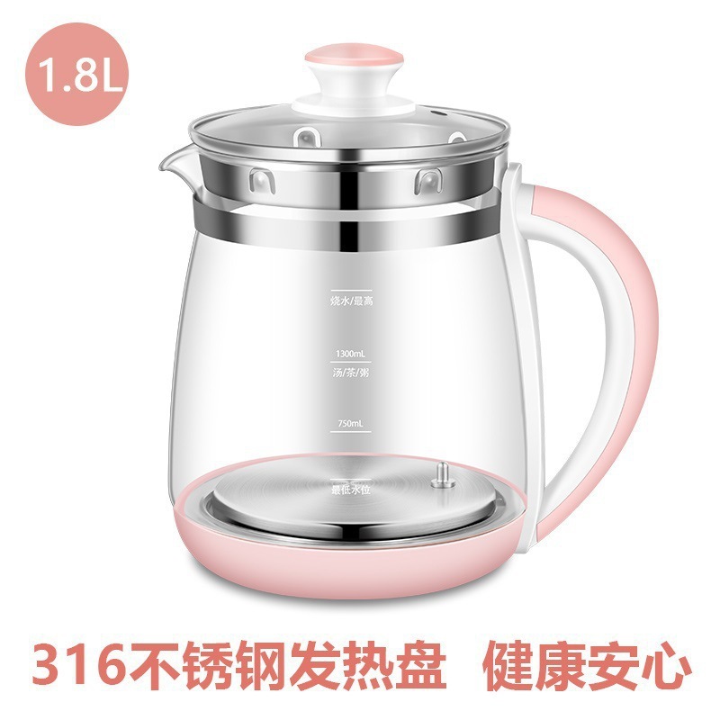养生壶单壶配件通用壶体高硼硅玻璃壶身裸壶单卖金正小南瓜|undefined