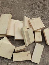 黄杨木边角料下脚料雕刻练习料牌子料练手小料原木料