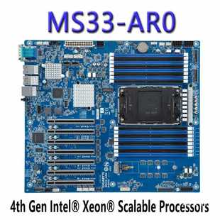 For Gigabit Ms33-Ar0 (Rev.1.X) Motherboard 4Th Generation Chatgpt Xeon Lga 4677 C