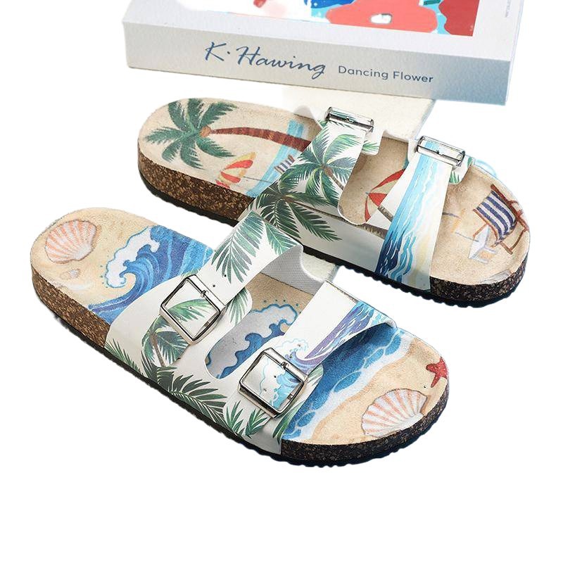 Chancletas Playeras Planas de PU Transpirable para Playa image 5