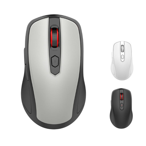 HM8013 full size wireless mouse rechargeable 2.4G desktop laptop touch wheel usb