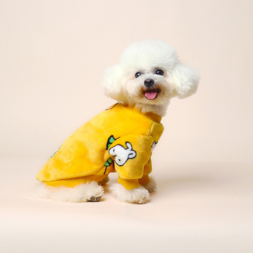 Dog clothes winter warm small dog clothing teddy bear winter sweater cat pet supplies popular winter fashion