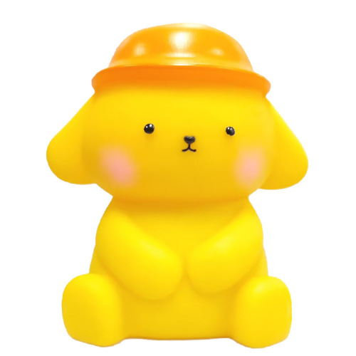 Cartoon pudding dog night light creative bedroom bedside lamp warm light children's luminous toy night market stall gift