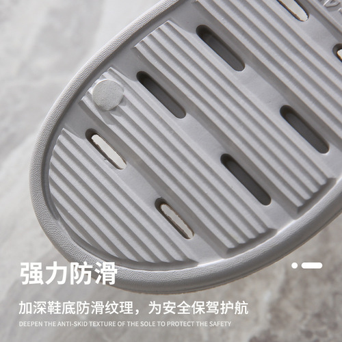 Women's Summer Home Couple Indoor Home Use Leaks Bath Shower Quick Dry Anti-Slip EVA Cool Slippers for Men