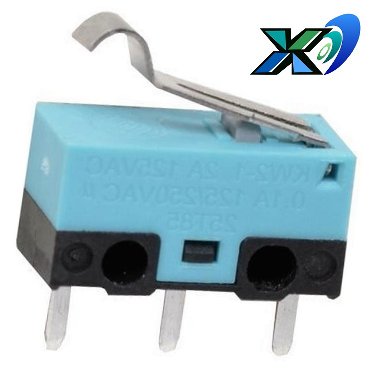 回弹复位微动开关三脚  行程检测开关常开 常闭   迷你微动开关3A