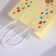 New Cartoon Candy Balloon Pattern Portable White Kraft Paper Bag Light Color Series Kraft Bag Handbag in Stock