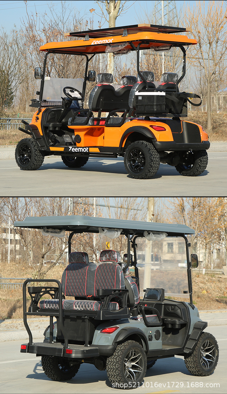 Electric Four-Wheel Sightseeing Car, Golf Cart, Campus Security Patrol Car, Real Estate Viewing Car, Reception Car, Shuttle Bus